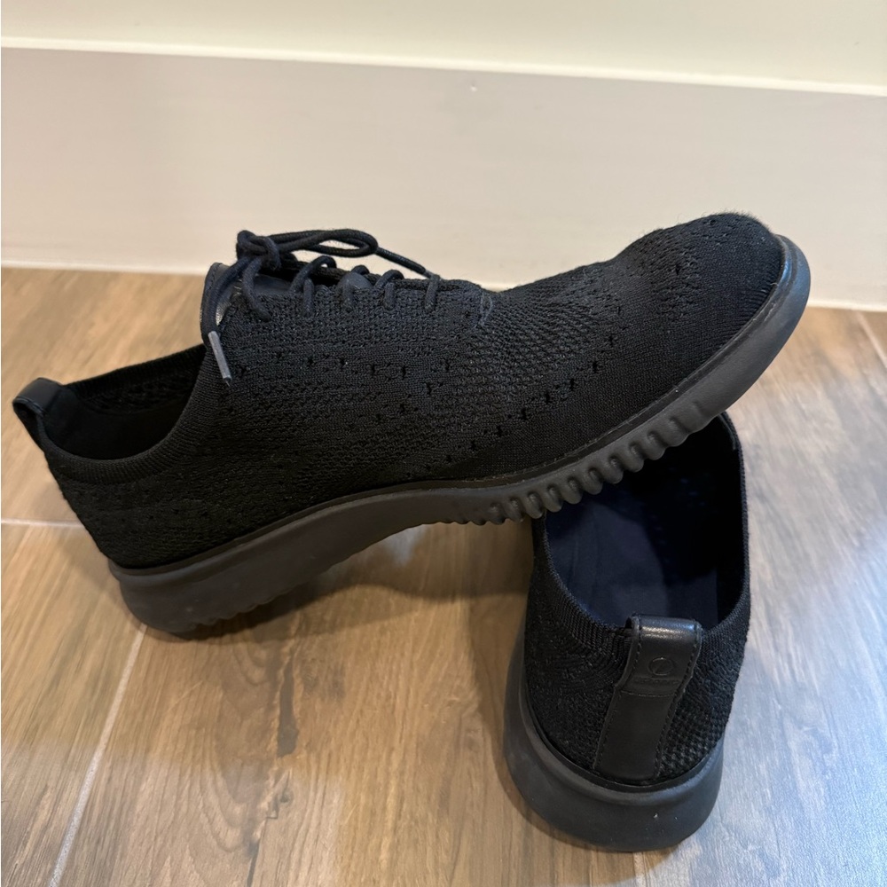Cole Haan Black Knit Men's Sneakers